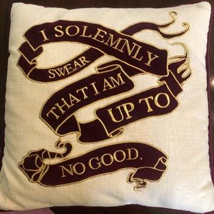 Pottery Barn Mauruder’s Map Pillow with insert